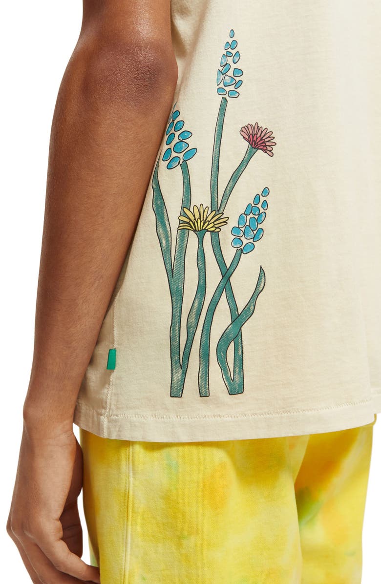 Scotch & Soda Heart of Amsterdam Organic Cotton Graphic T-Shirt, Alternate, color, 