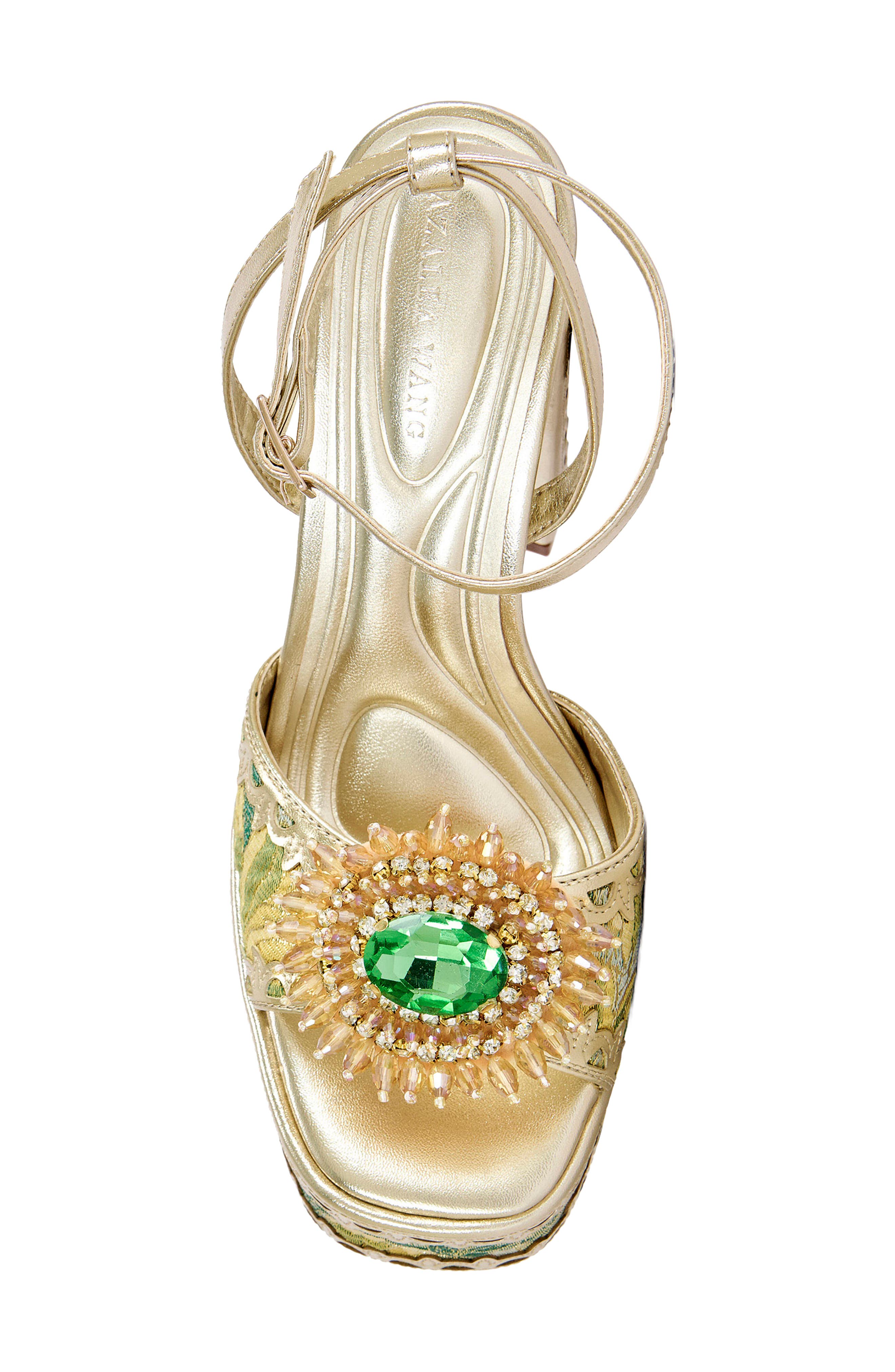 AZALEA WANG Wenda Platform Ankle Strap Sandal, Alternate, color, 