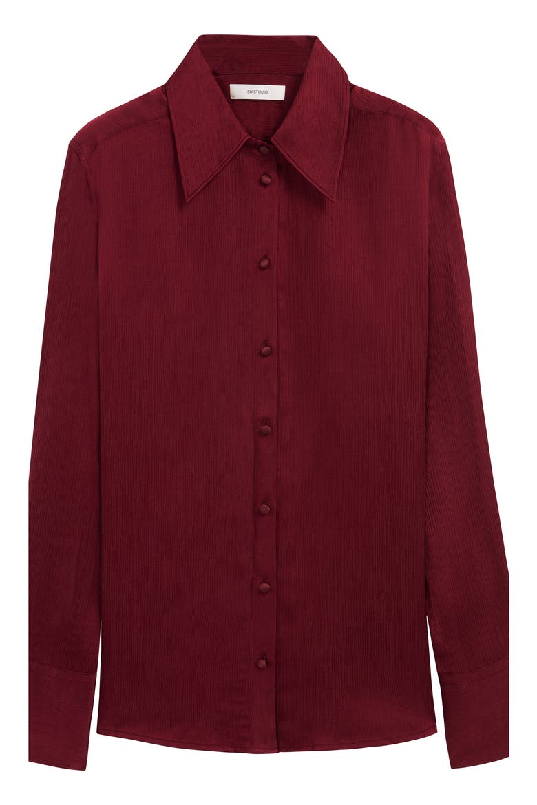 Alec Blouse, Alternate, color, BURGUNDY