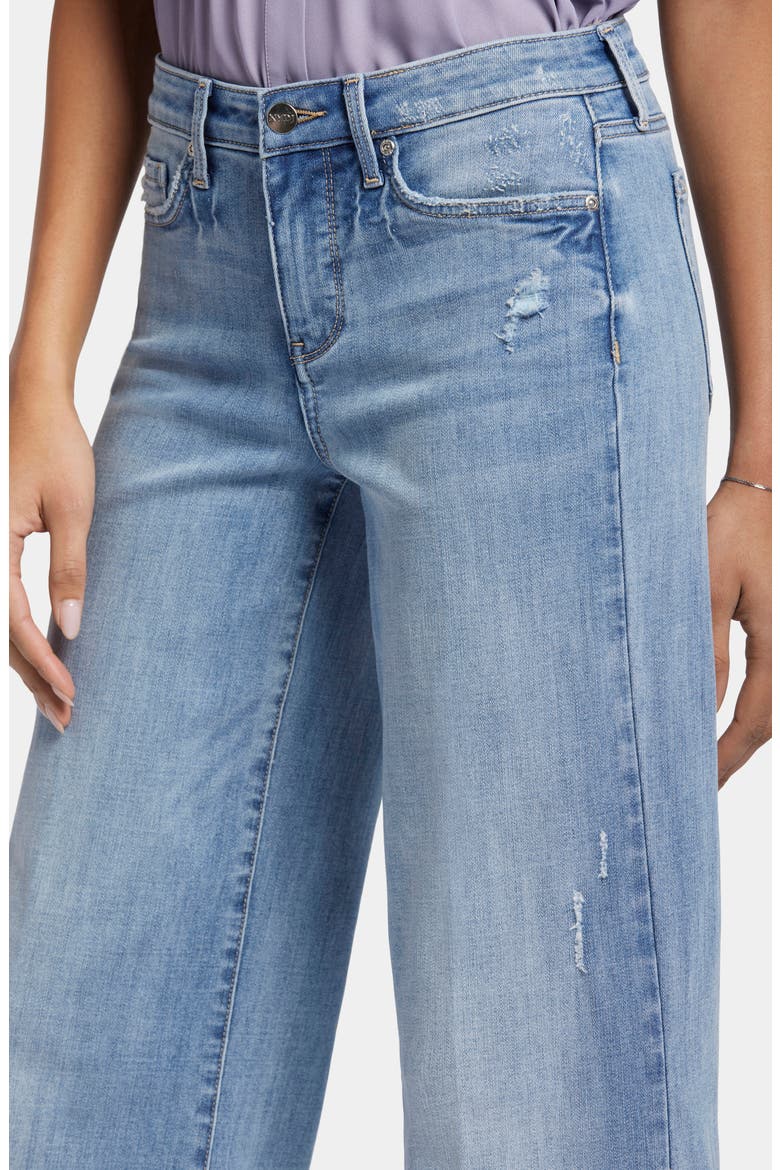 Teresa Wide Leg Jeans, Alternate, color, LAKEFRONT
