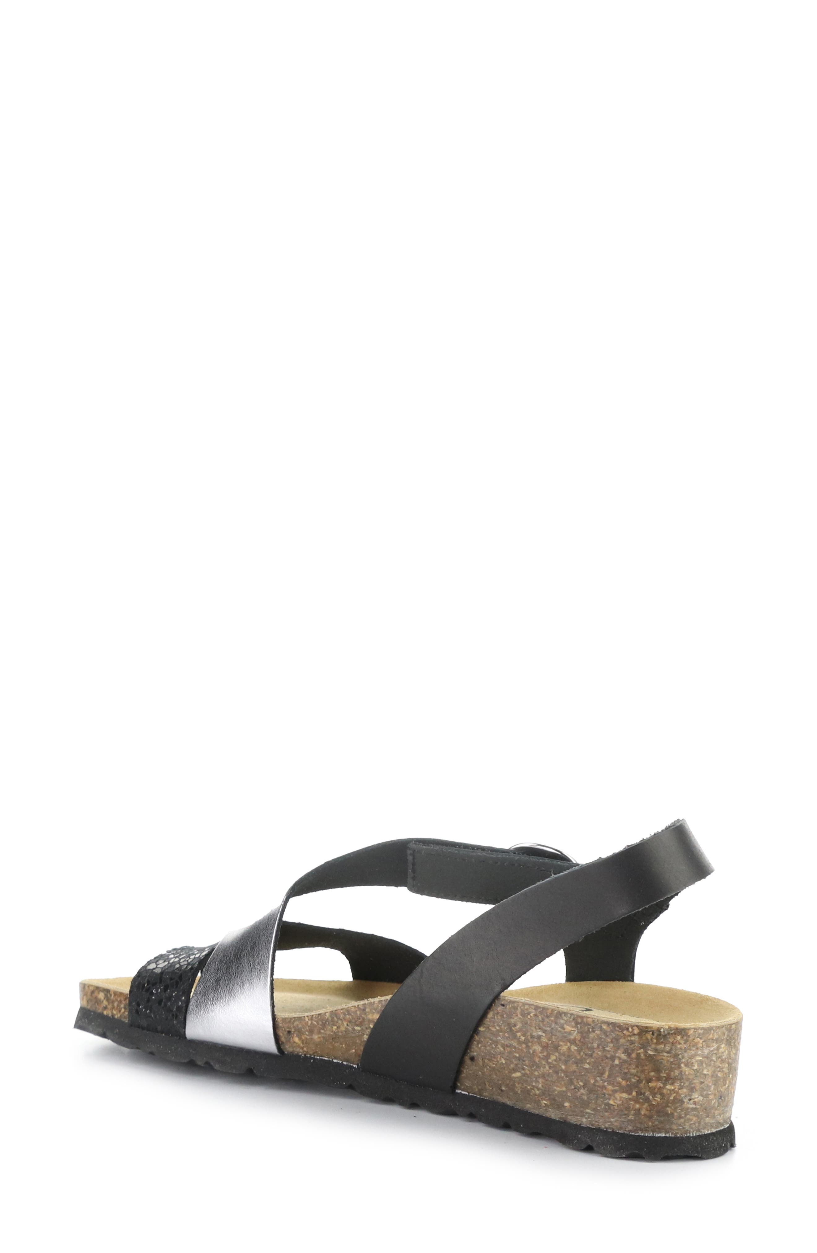 Bos. & Co. Luissa Slingback Platform Wedge Sandal, Alternate, color, 