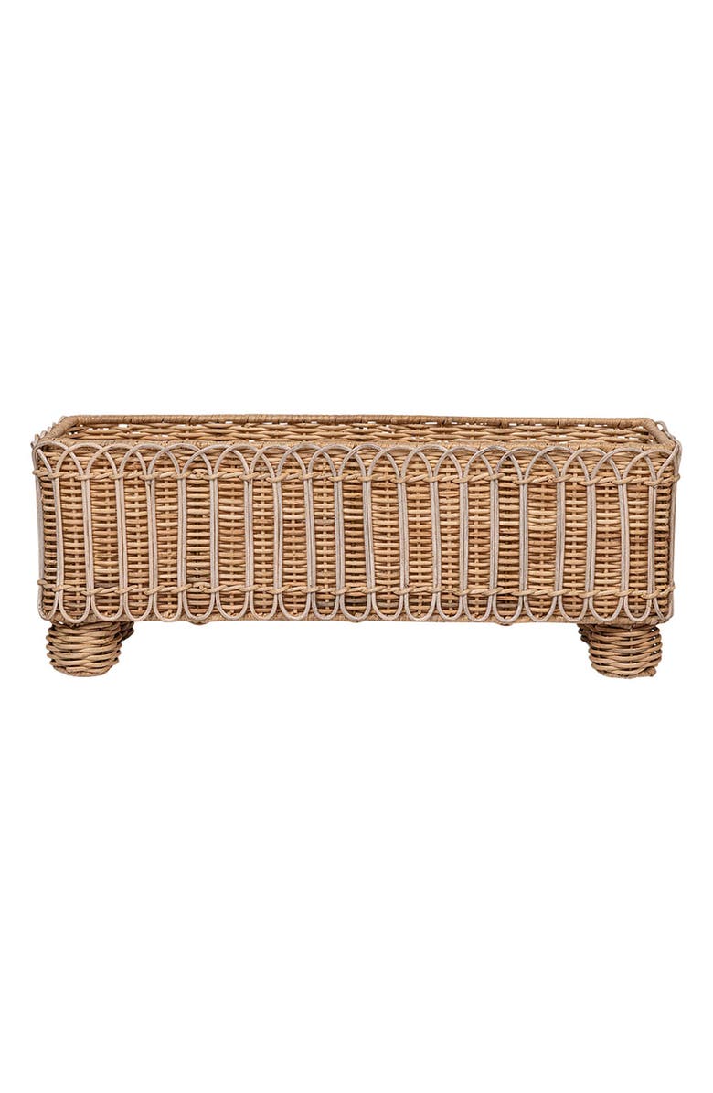 Juliska Provence Rattan Rectangular Planter, Main, color,