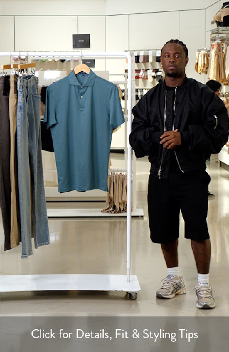 Crown Crafted Stripe Performance Jersey Polo, sales video thumbnail