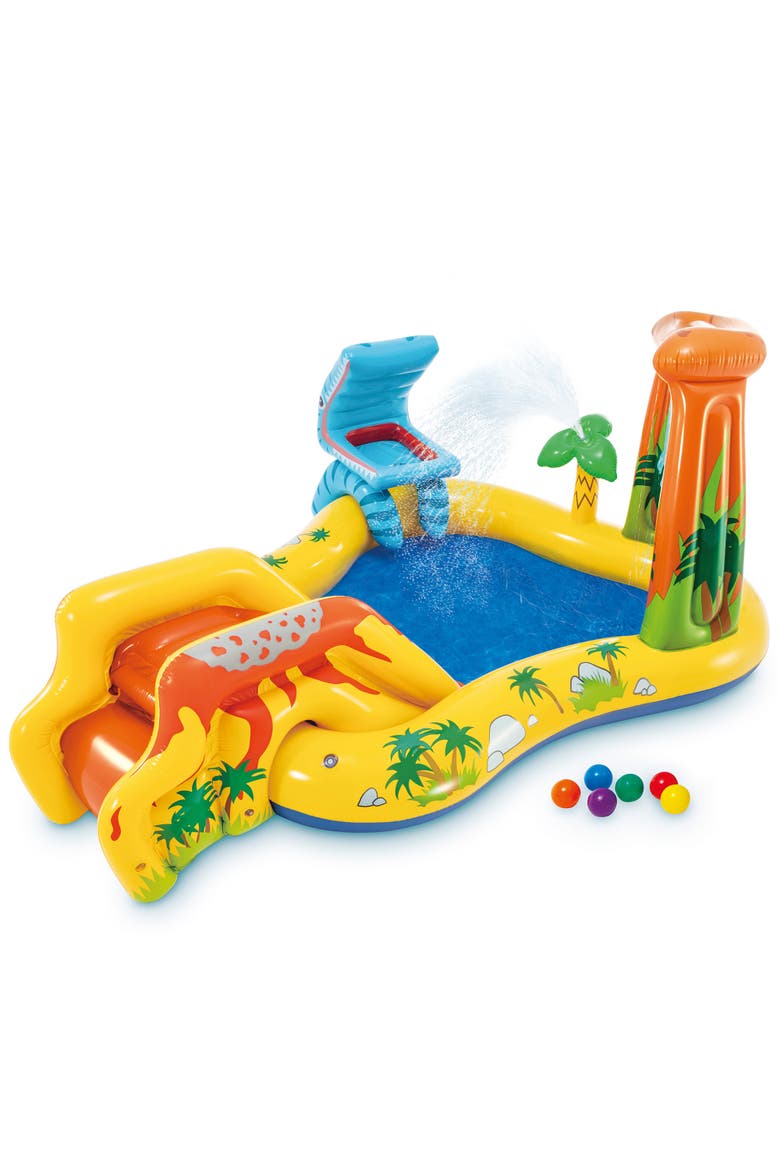 Dinosaur Inflatable Play Center, Alternate, color, Multicolored