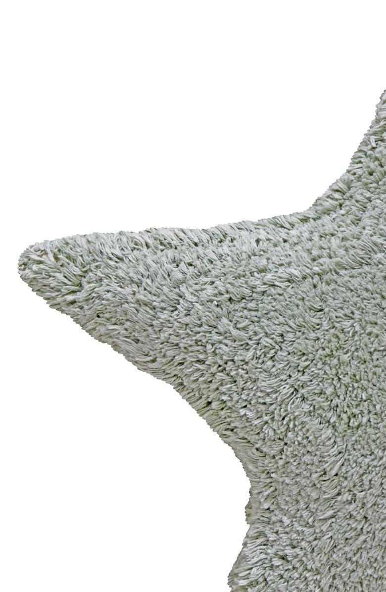 Lorena Canals Stella Cushion, Alternate, color, Blue Sage