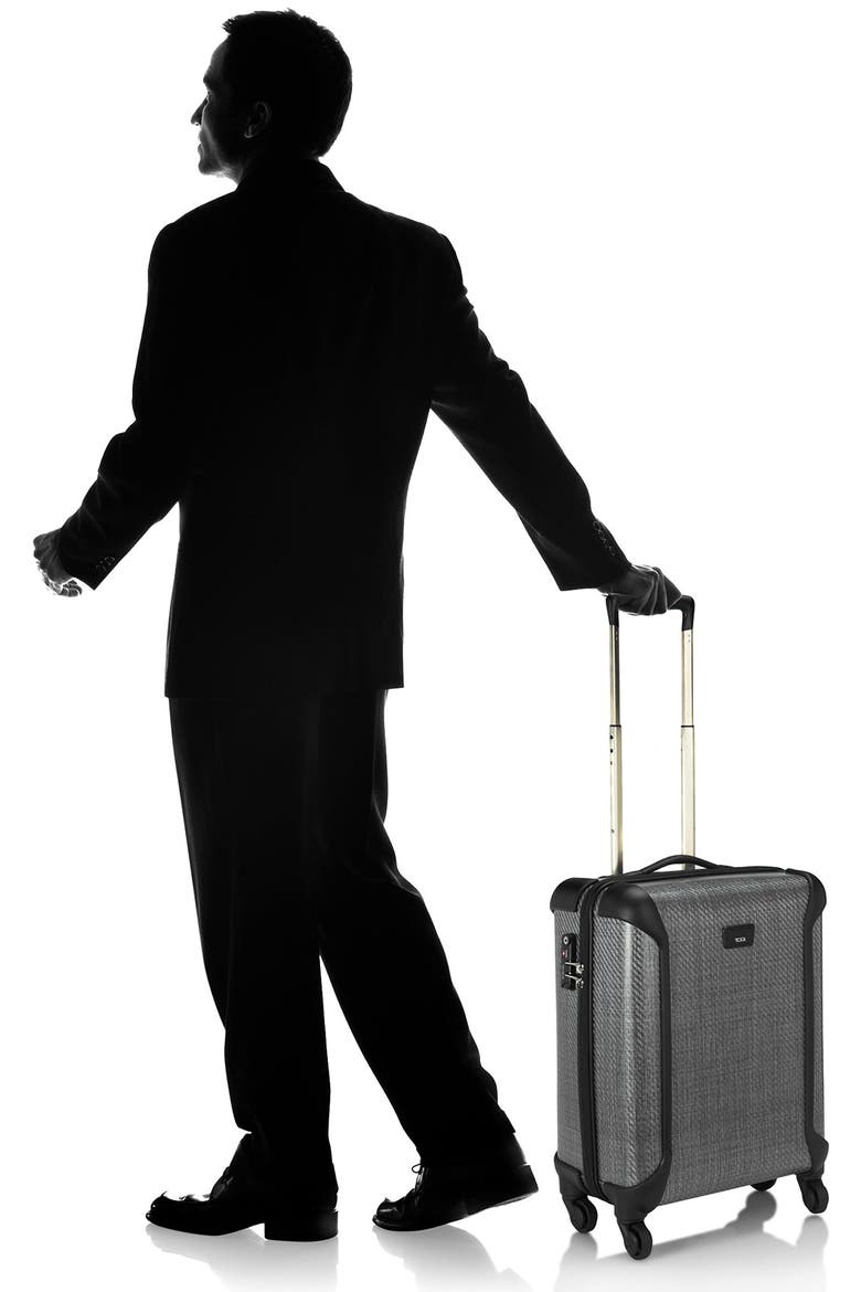 'Tegra-Lite' Continental 4-Wheeled Carry-On, Alternate, color, GRAPHITE