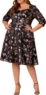 Kiyonna Royal Sweetheart Dress