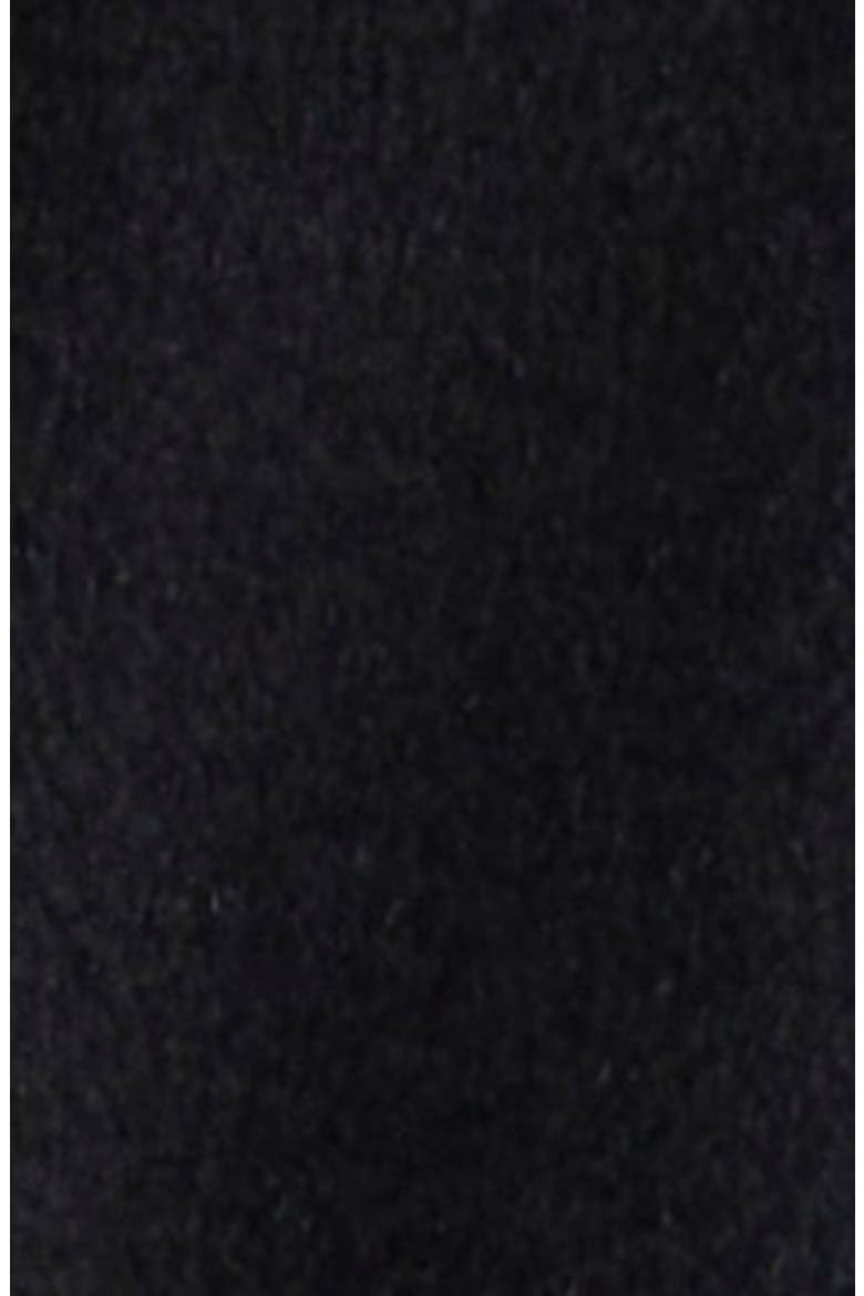 Whale Double Breasted Mohair Blend Coat, Alternate, color, BLACK HAIRY WOOL