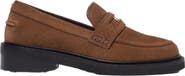 maje Suede loafers