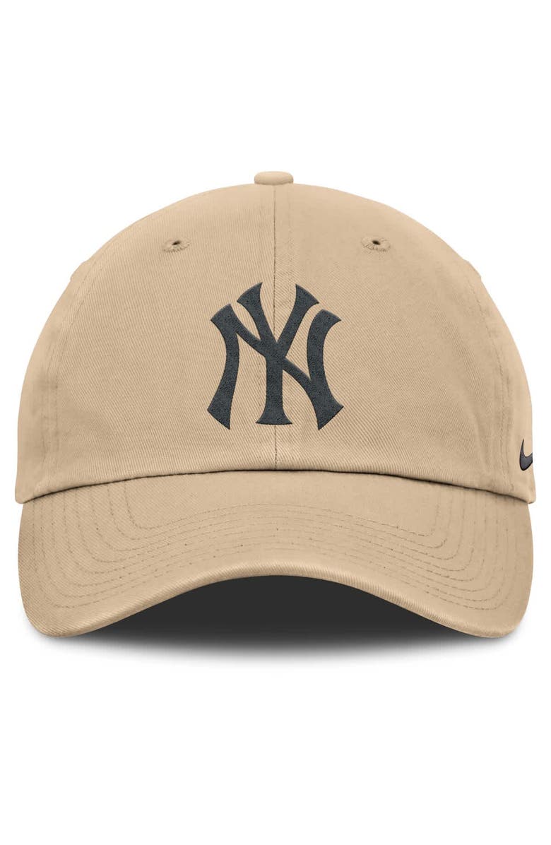 Nike Men's Nike Khaki New York Yankees Club Adjustable Hat, Alternate, color, 