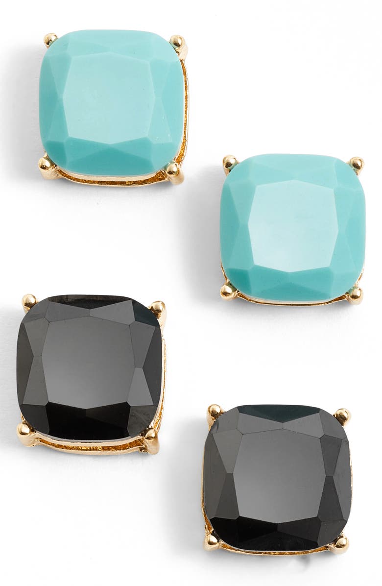BP. Square Stud Earrings, Main, color,