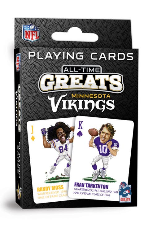 Minnesota Vikings All-Time Playing Cards