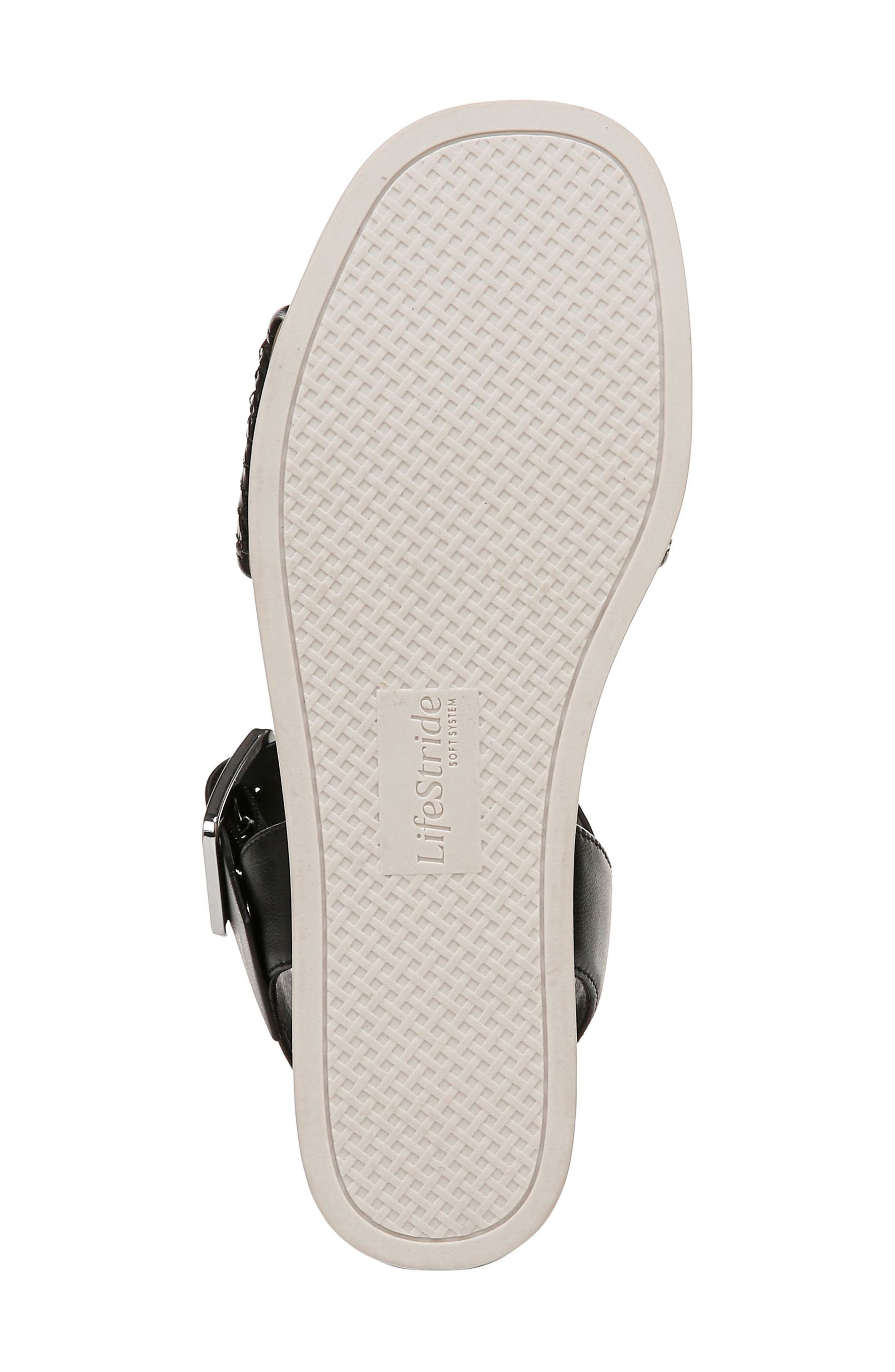 LifeStride Gillian Slingback Sandal, Alternate, color, Black