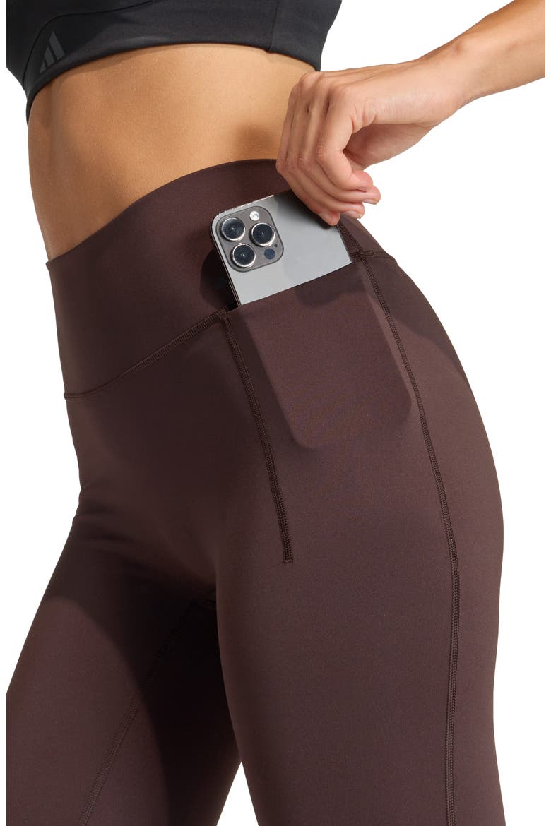 Optime Workout Full Length Leggings, Alternate, color, AURORA COFFEE