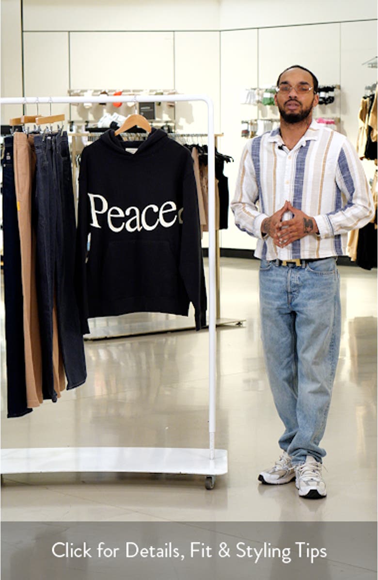 Jumbo Wordmark Pullover Hoodie, sales video thumbnail