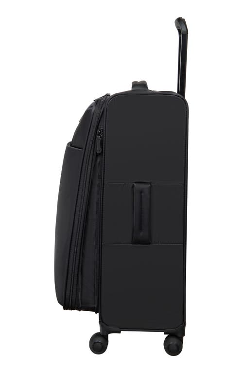 It Luggage Lustrous 22-inch Softside Carry-on Luggage In Black