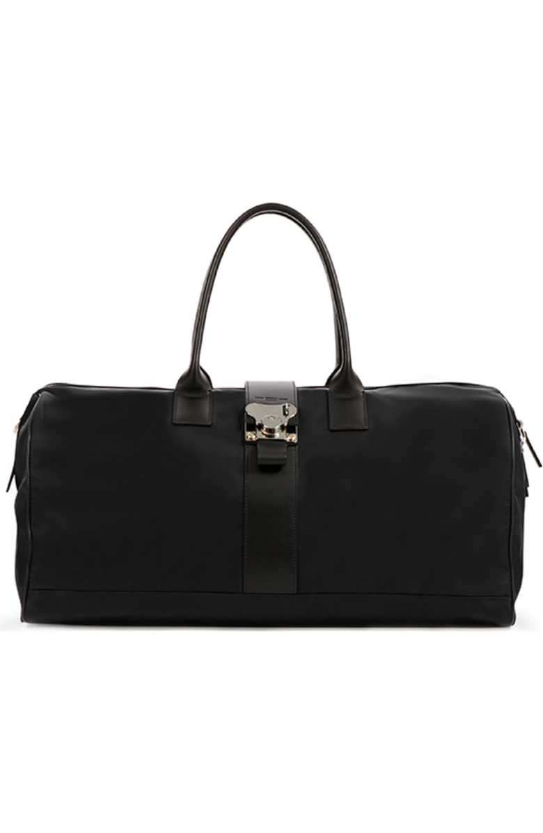 FPM - Fabbrica Pelletterie Milano - US Butterfly Duffle Bag, Main, color, Ebony