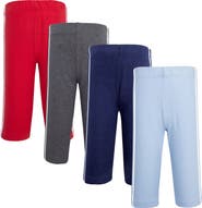 Hudson Baby 4Pk Cotton Athletic Pants