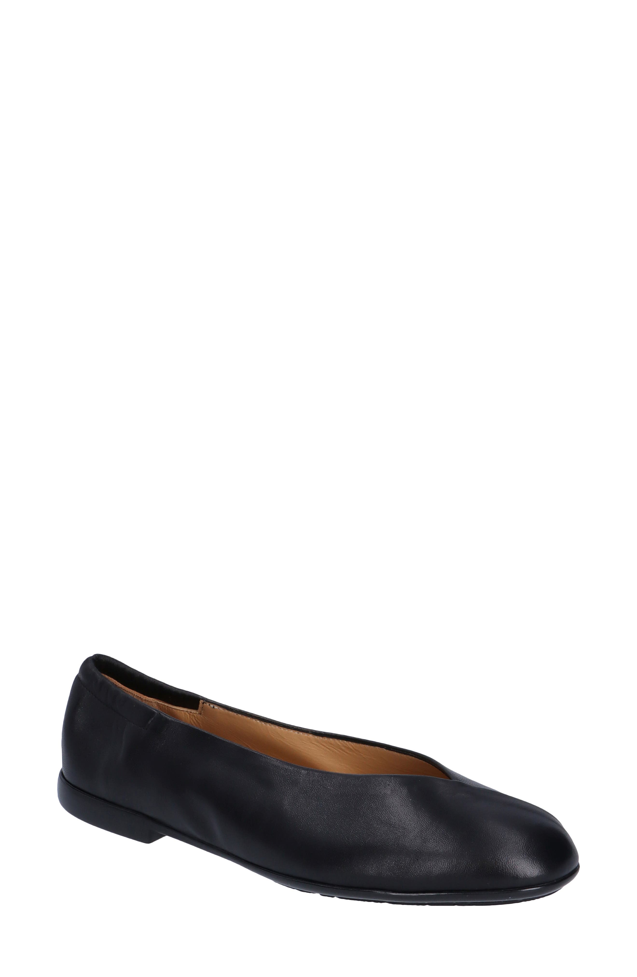 Ballet Flat, Main, color, BLACK