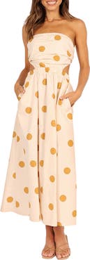 ワンピース herlipto Tiered Polka-Dot Long Dress 完売品 herlipto Tiered Polka-Dot Long Dress（値下げHerlipto