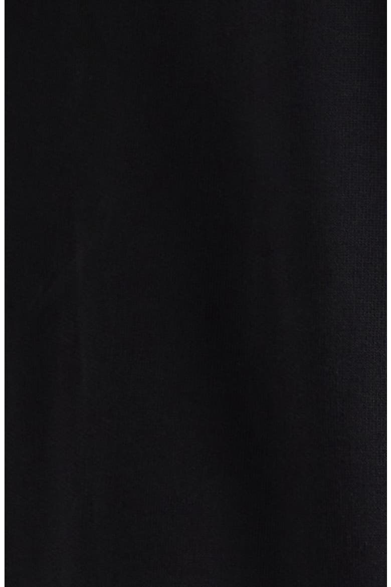 Cotton Zip Hoodie, Alternate, color, BLACK