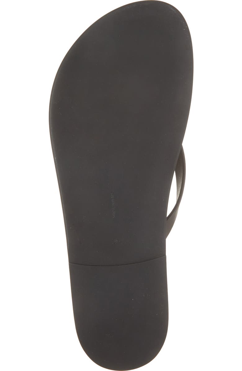 The Row Beach Flip Flop, Alternate, color, Lacquer Brown