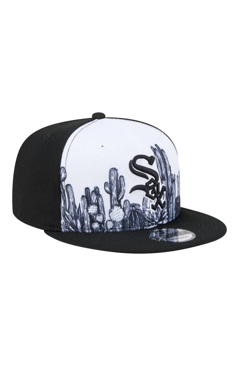 New Era Men's New Era  Black Chicago White Sox 2026 Spring Training Fan Pack Grow 9FIFTY Snapback Hat, Alternate, color, Black