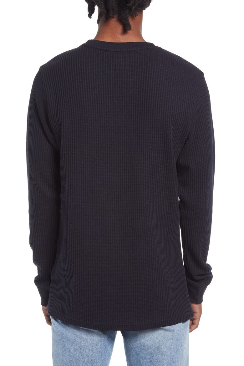 Day Shift Thermal Long Sleeve T-Shirt, Alternate, color, BLK-BLACK