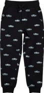 MILES THE LABEL Racecar Stretch Organic Cotton French Terry Joggers