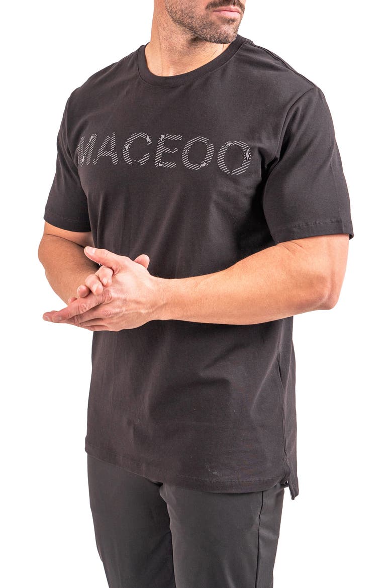 Logo Graphic T-Shirt, Alternate, color, BLACK