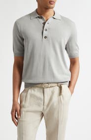 Eleventy Cotton & Cashmere Polo
