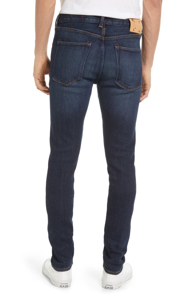 HIROSHI KATO The Scissors Slim Tapered 11.5-Ounce Air Stretch Selvedge Jeans, Alternate, color, 