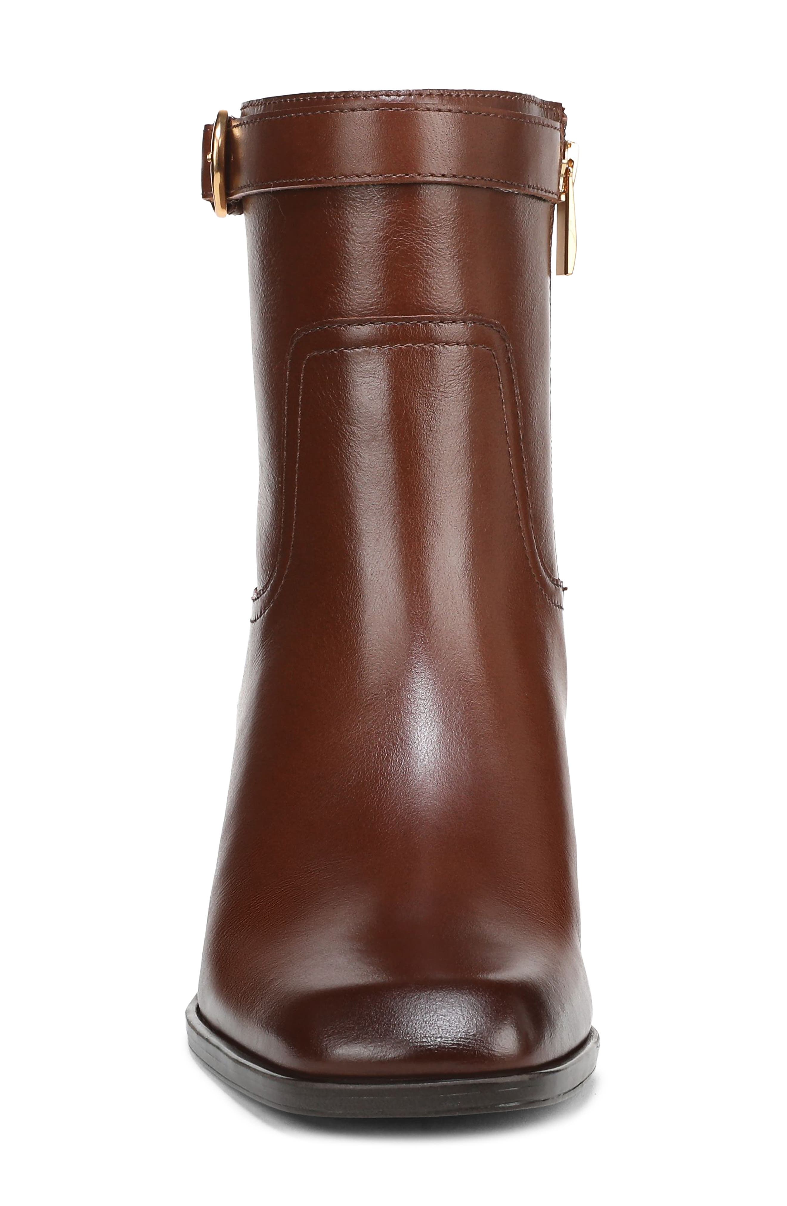 Naturalizer Icy Bootie, Alternate, color, Rich Cognac Brown