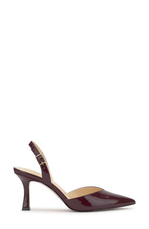 Jessica Simpson Fyvera Slingback Pump In Burgundy