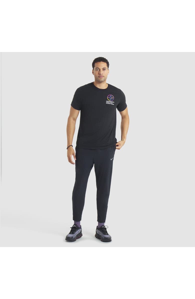 Nike Men's Nike Black Pittsburgh Steelers 2025 NFL Crucial Catch Tri-Blend Dri-FIT T-Shirt, Alternate, color, Black