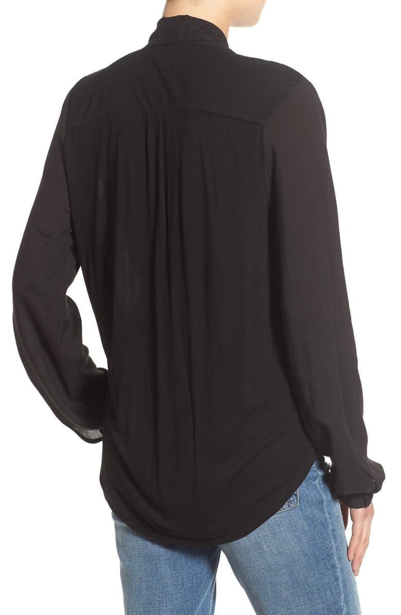 BP. Cross Front Woven Blouse, Alternate, color, 