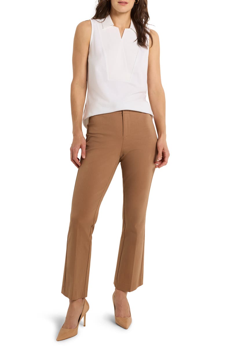 NIC+ZOE Easy Collar Mixed Media Tank, Alternate, color,