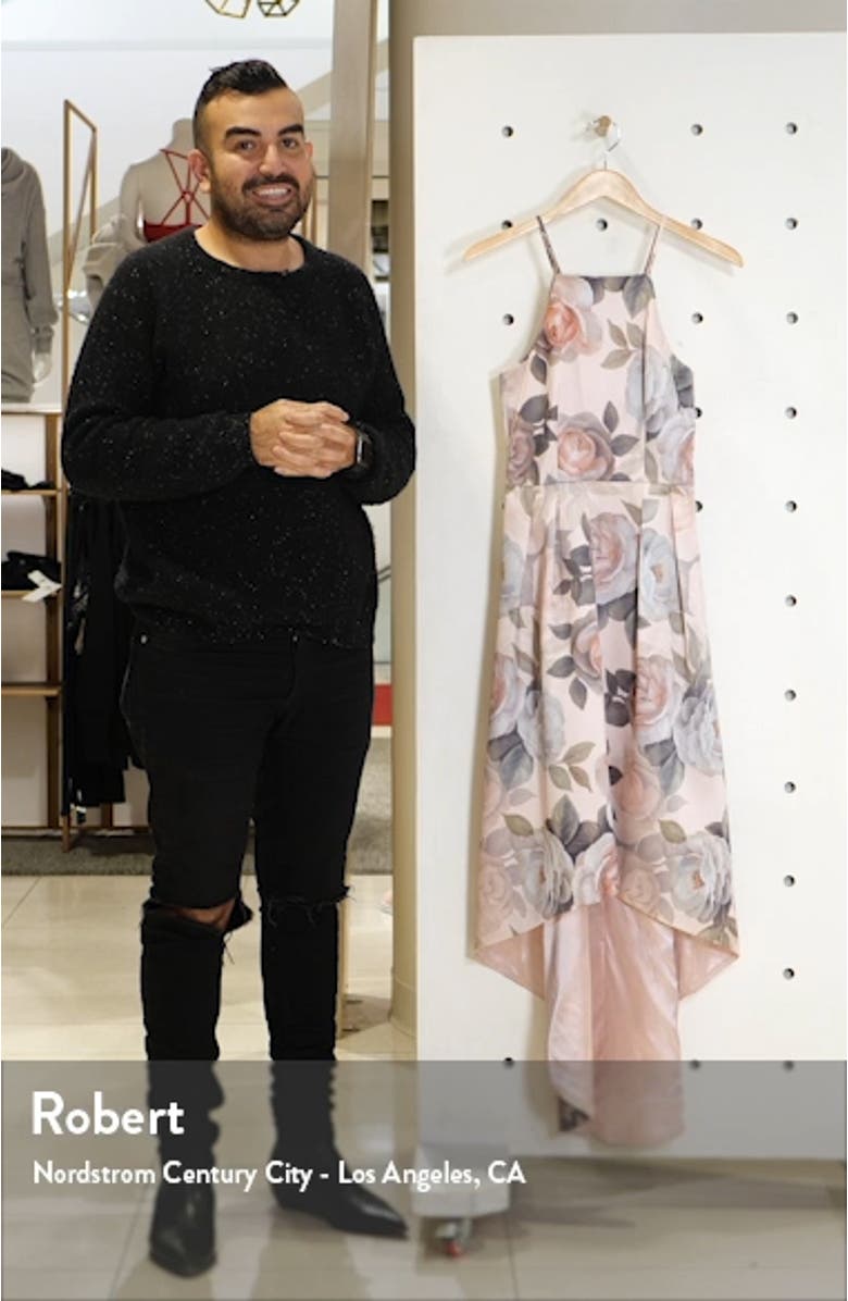 Shantal Sleeveless High/Low Gown, sales video thumbnail