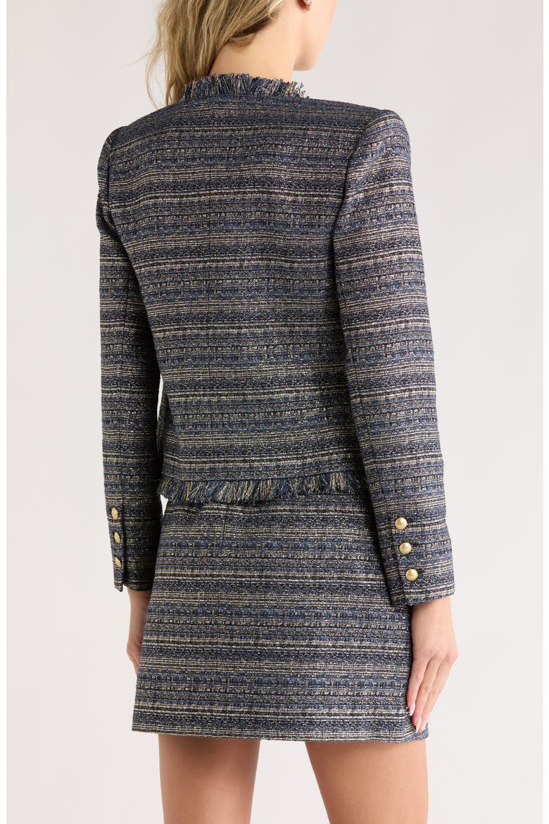 Angelina Tweed Jacket, Alternate, color, BLUE/ GREEN MULTI TWEED