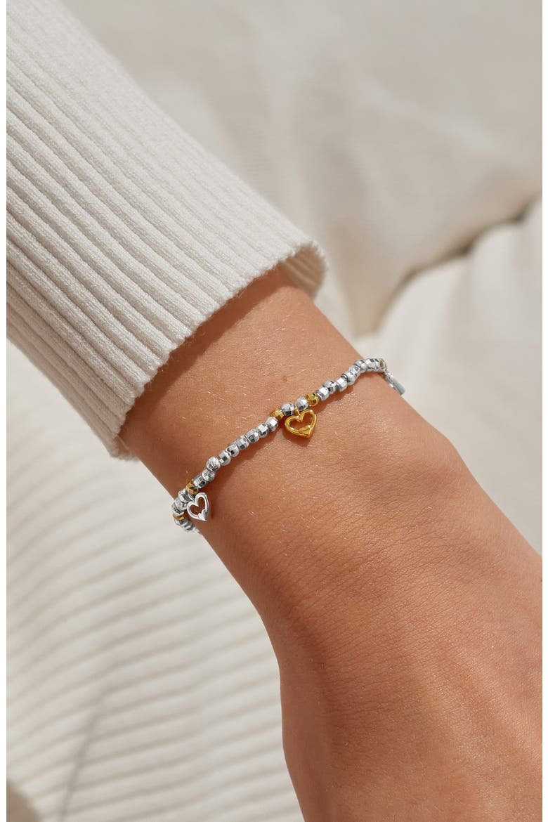 Sparkle Confetti A Little Bracelet In Silver And Gold-Tone Plating, Alternate, color, Little Wonderful Mom