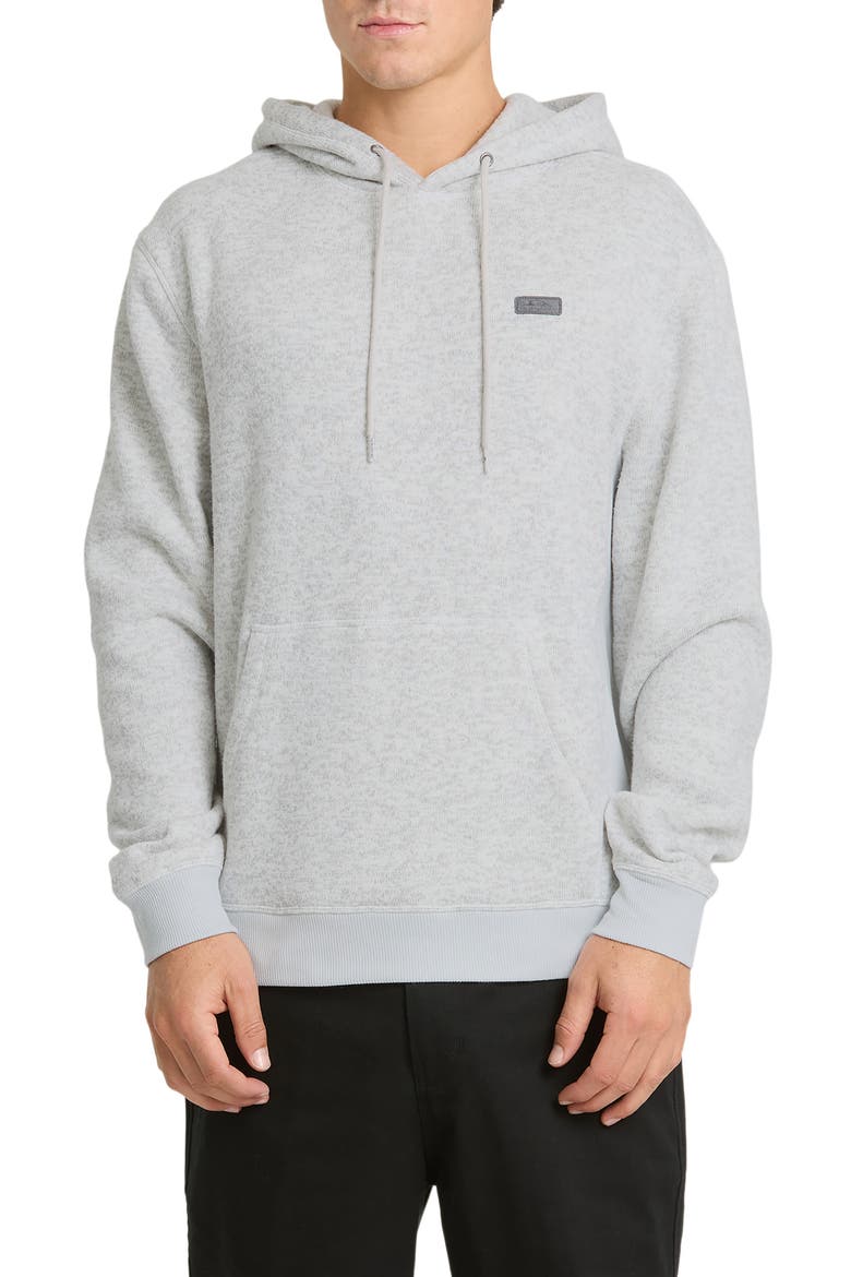 Keller Pullover Hoodie, Main, color, LIGHT GRAY HEATHER