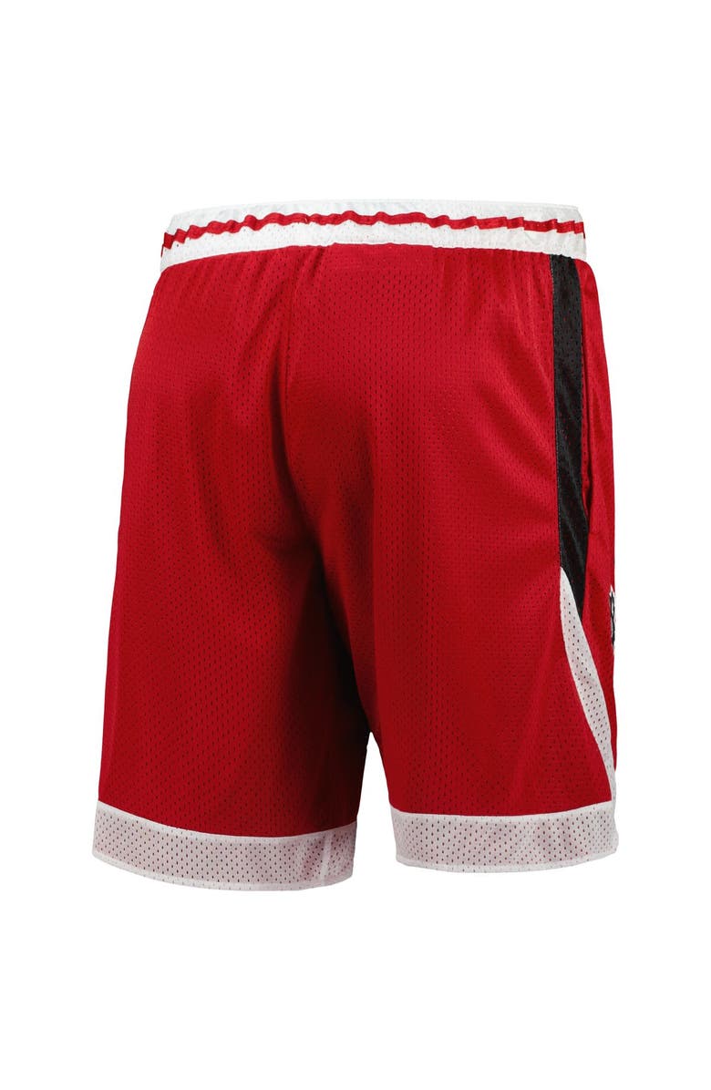 adidas Men's adidas Red NC State Wolfpack Swingman AEROREADY Basketball Shorts, Alternate, color, 