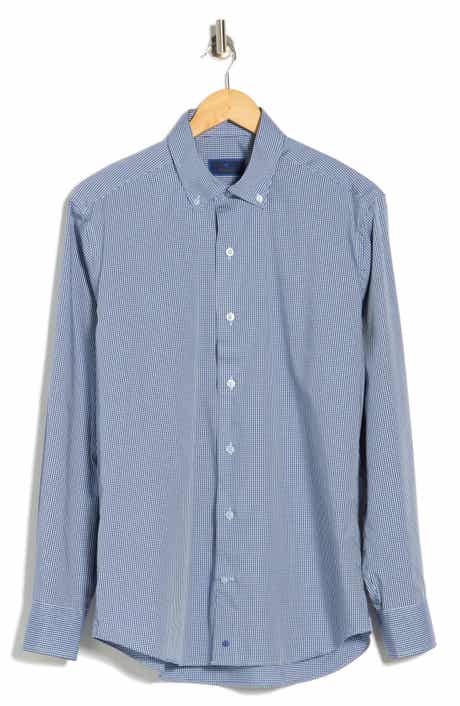 David Donahue Casual Cotton Sport Shirt
