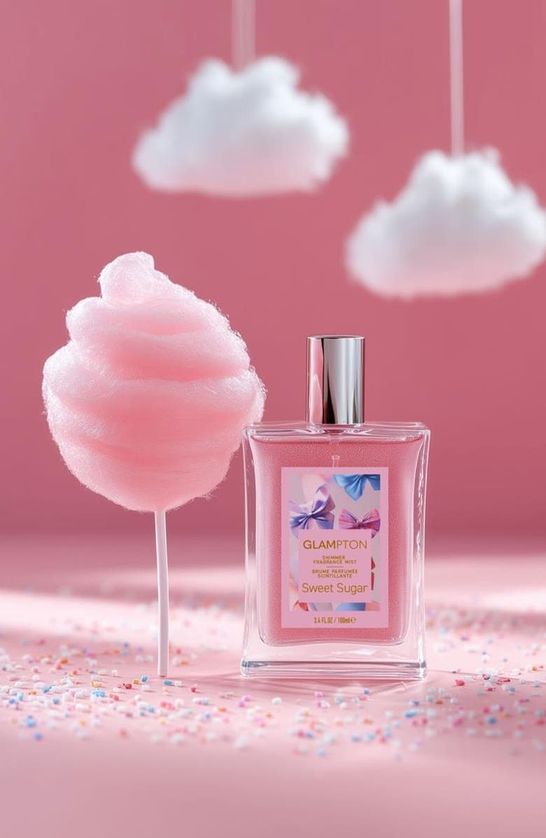 GLAMPTON Sweet Sugar Shimmer Fragrance Mist, Alternate, color,