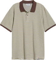 Carhartt Work In Progress Dion Stripe Cotton Polo