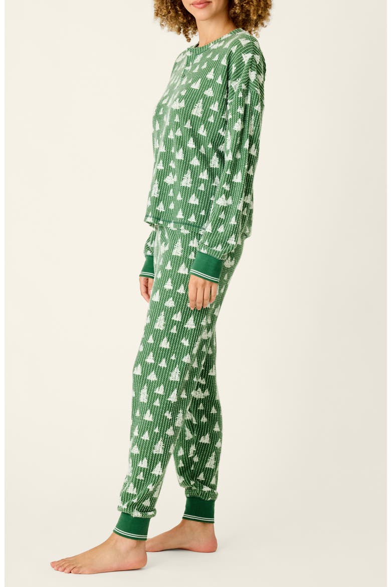 Ski Jammie Classics Pajama Set, Alternate, color, FAIRWAY