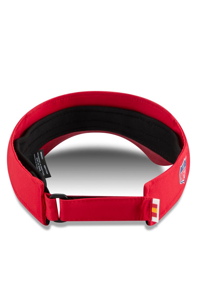 Men's New Era Red Kansas City Chiefs 2025 Sideline  Visor, Alternate, color, Red