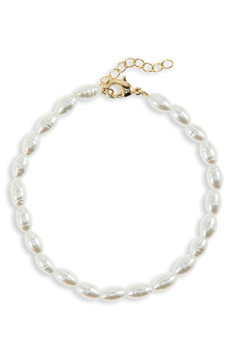 Demi Fine Faux Pearl Bracelet