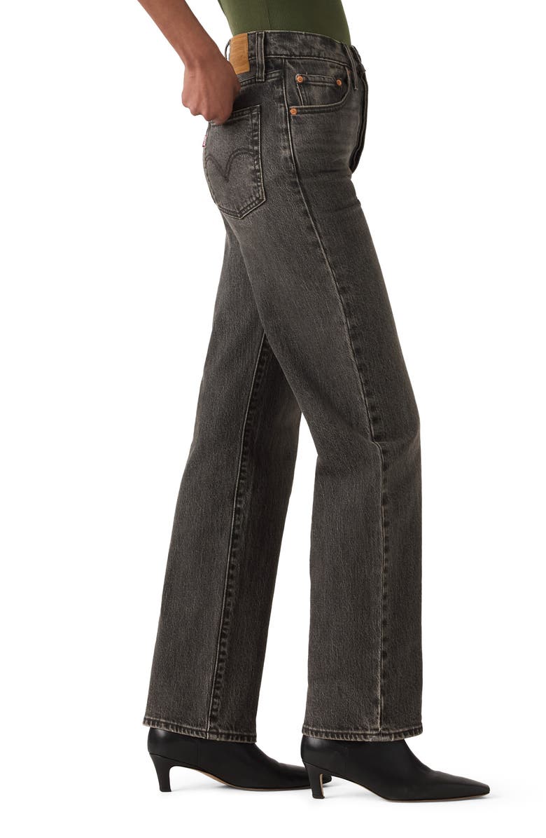 Levi's Ribcage High Waist Straight Leg Jeans, Alternate, color, Automate Me