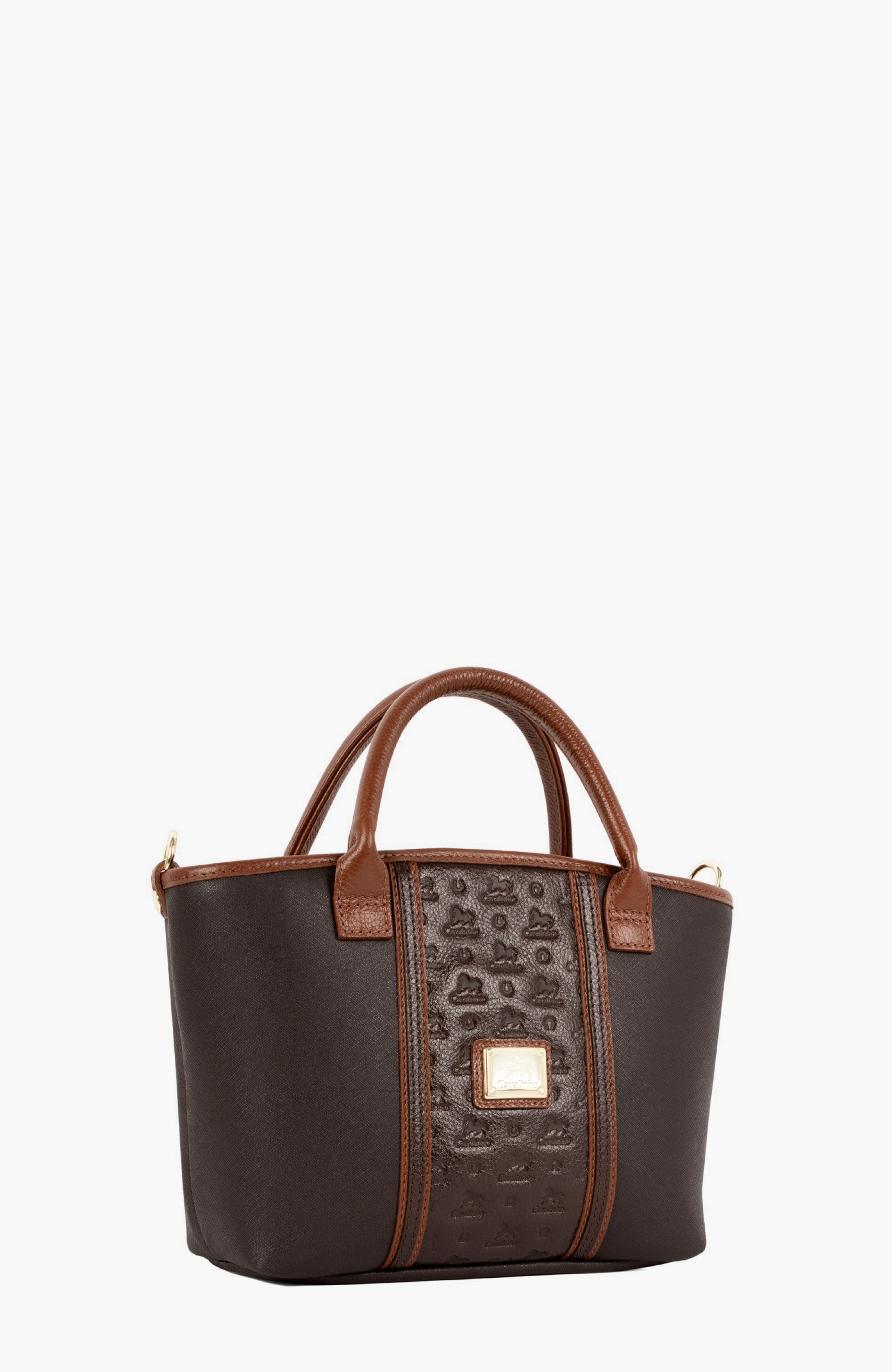 Origem Mini Handbag 577, Alternate, color, Brown / Camel Brown